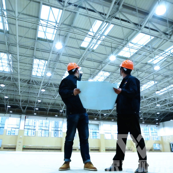 Steel Grid Structure Of Gymnasium