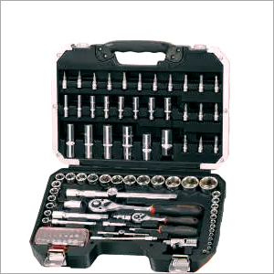 Orange And Black Various Styles Unique Shape Professional 94+12Pcs 1/2"&1/4" Dr. Socket Set Auto Tools Set