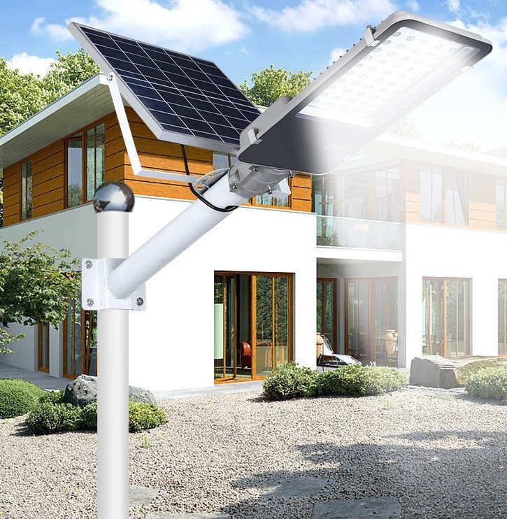 Mild Steel & Aluminium Die-casting 9~40 Watts Dusk To Dawn Solar Street Lights For Remote Location