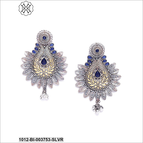 Artificial Silver Plated Earring - Metal, Designed For Women | Ideal For Anniversary, Engagement, Gift, And Party Occasions
