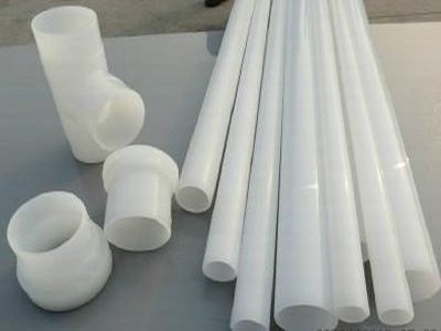Pvdf Pipe - Four Inch Diameter, White Color | Highly Versatile, Chemical Resistant, Socket Joint Connection