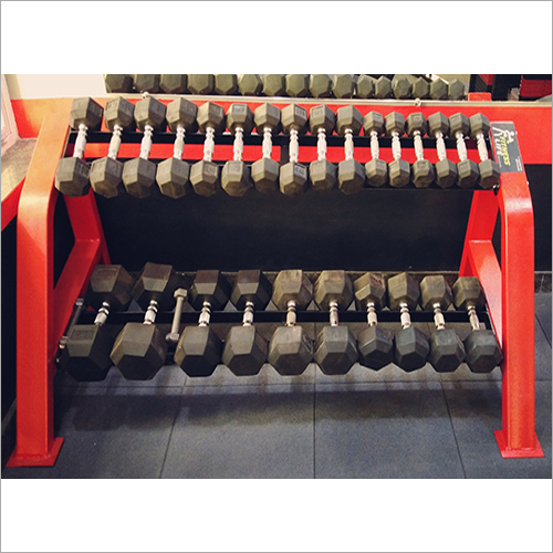 Dumbbell Rack - Premium Quality Storage Solution | Safe, Organized, Manual Operation, 1 Year Warranty