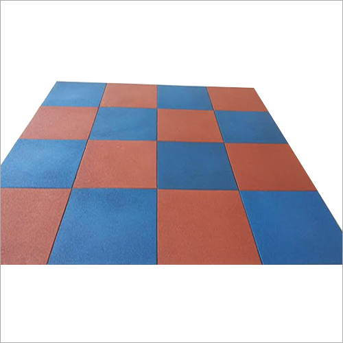 Gym Rubber Floor Mat - Customized Size, Waterproof Material | Anti-slip, Quick Drying Features For Reliable Gym Flooring