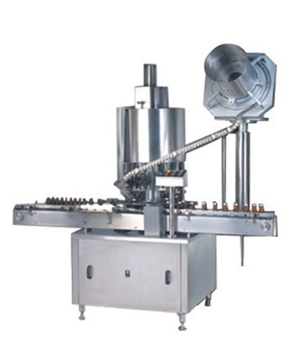 Automatic Ropp Cap Sealing Machine - Stainless Steel, 2135mm x 1200mm x 2250mm | 2000-8000 Containers Per Hour, Computerized Control, 440V 3-Phase, 1250kg Weight