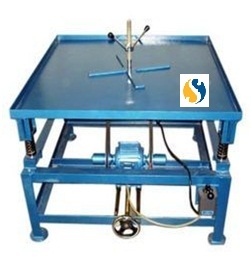 Vibrating Table - Stainless Steel, 50cm X 50cm, Blue | Manual Operation, 140kg Load Capacity, Variable Frequency 2600-3600 Vibrations Per Minute