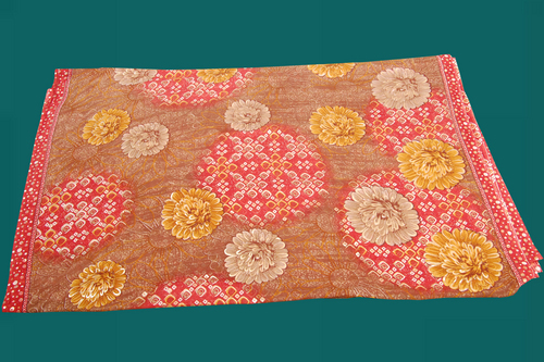 chiffon printed Sarees