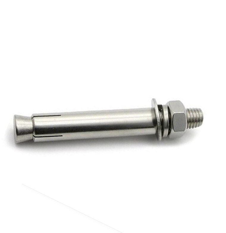 Sleeve Anchor Fastener - Stainless Steel, Available In Different Sizes, Polished Finish | Ideal For Light To Heavy Duty Fastening