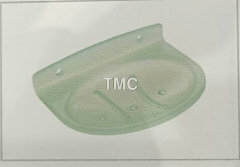 Nano Soap Dish - Oval Design | High-Quality, Stylish Bath Accessory with Raised Ridges for Extended Soap Life