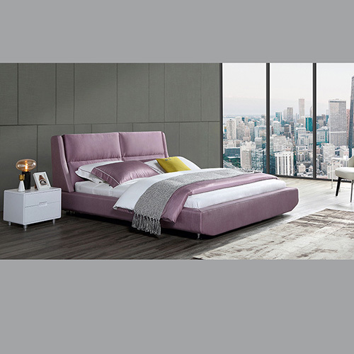 Comfy Leather Bed