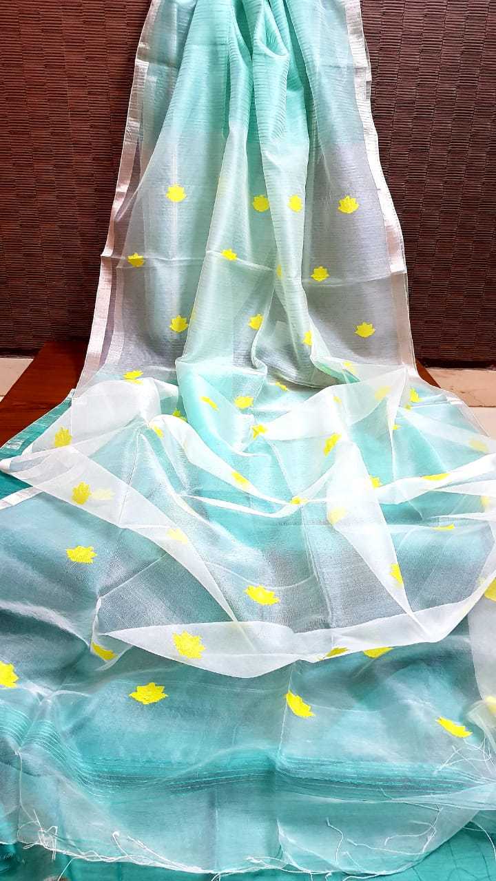 Woven Matka Muslin Jamdani Saree