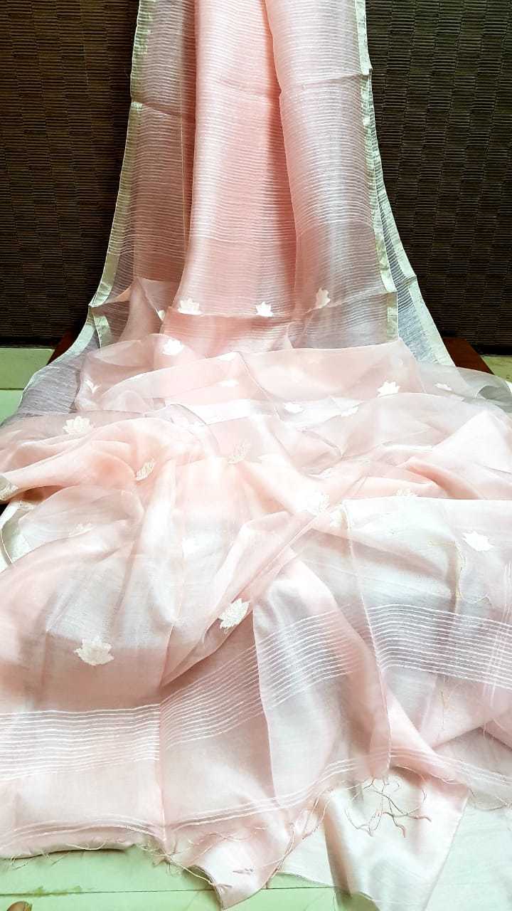 Woven Matka Muslin Jamdani Saree