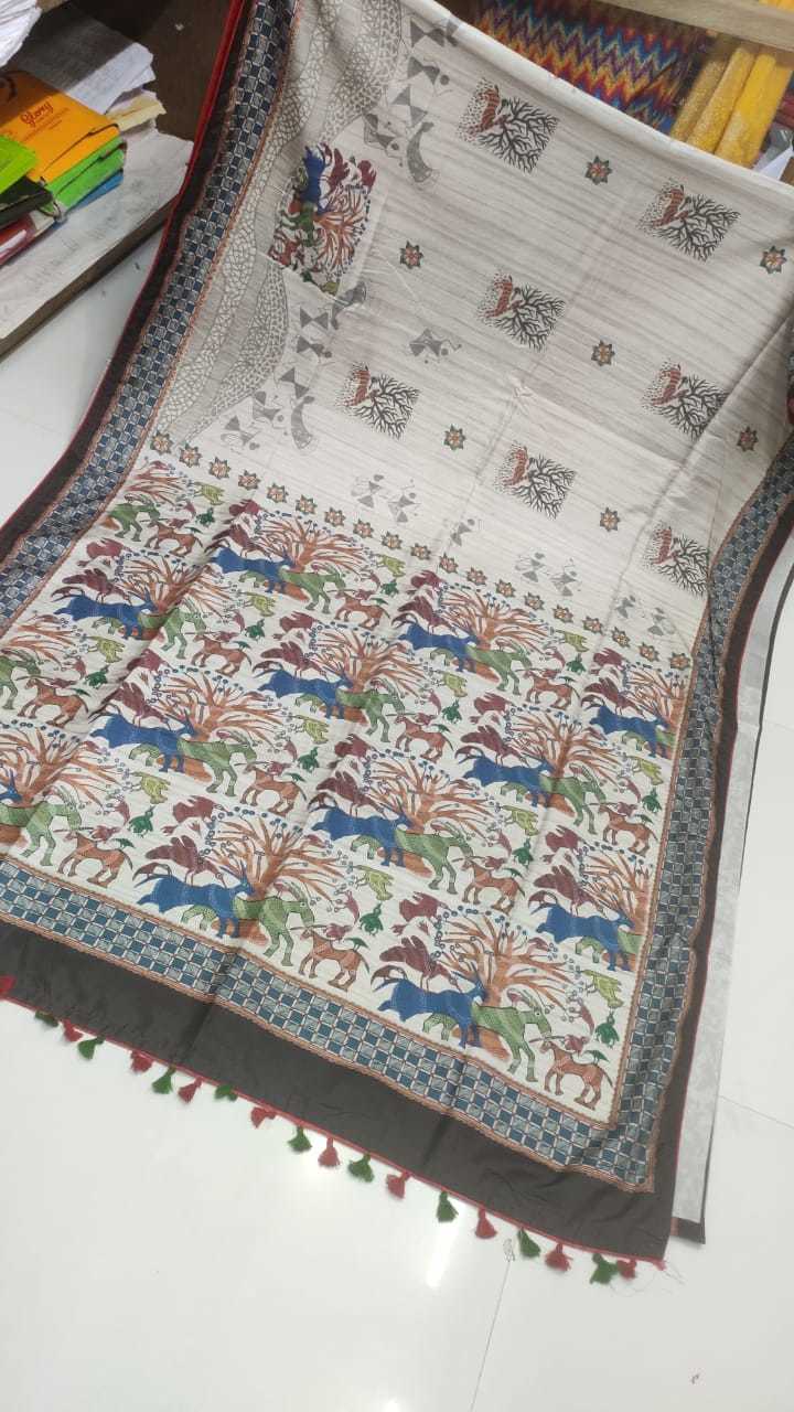 Dola Silk Printed Saree
