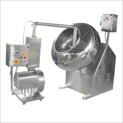 Coating Pan Machine - Stainless Steel, 400-415 Volt | Automatic PLC Control, High Efficiency, Lower Energy Consumption