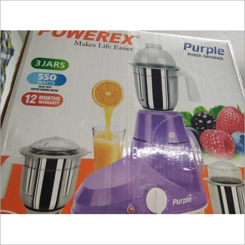 मेटल एंड प्लास्टिक डोमेस्टिक मिक्सर ग्राइंडर