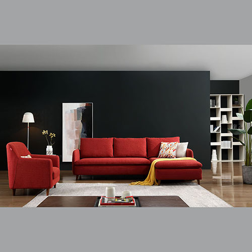 Designer Leather Sofa Set