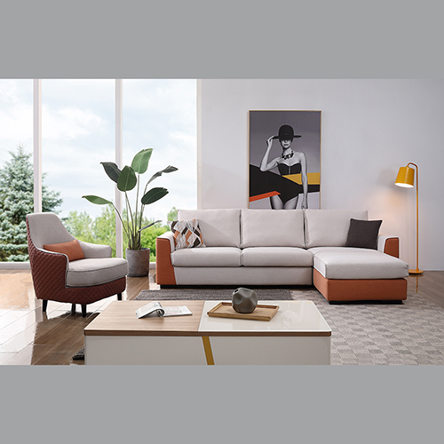 Soft Leather Sofa Set