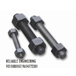 Hightensile Stud - Alloy Steel & Stainless Steel, Diameter M6 To 150 Mm, Color Black | Application: Pipe And Flanges, Capacity: 5000 Kg/hr, Grade: B7, B8, B8m, Astm, Iso