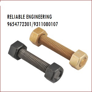 Hightensile Stud - Alloy Steel & Stainless Steel, Diameter M6 To 150 Mm, Color Black | Application: Pipe And Flanges, Capacity: 5000 Kg/hr, Grade: B7, B8, B8m, Astm, Iso
