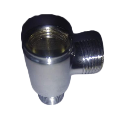 Silver Brass Body Angle Cock