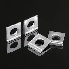 Taper Washer - Square Shape, Non-corrosive Coating | Excellent Impact Strength, Smooth Edges For Fastening Applications