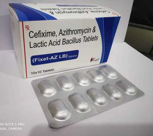 Cefixime 200Mg Azithromycin 250Mg With Lb General Medicines