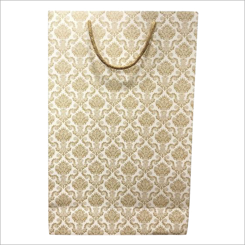 Printed Kraft Paper Bag - Customized Size, Various Colors | Recyclable Material, Flexiloop Handle, Unique Printed Designs and Patterns