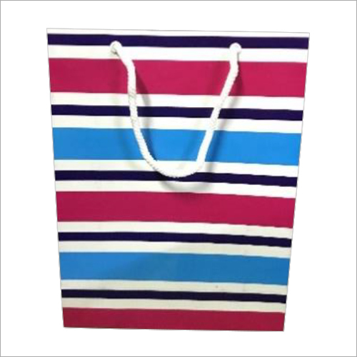 Available In Different Color Loop Handle Paper Gift Bag