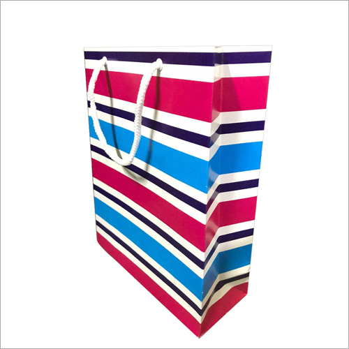 Available In Different Color Loop Handle Paper Gift Bag