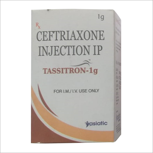 1G Ceftriaxone Injection Ip Recommended For: All