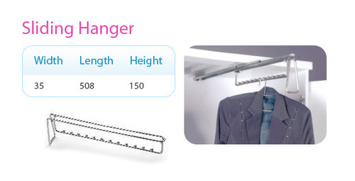 एसएस स्लाइडिंग हैंगर होल्डर