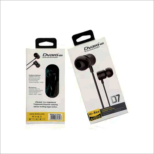Dvaio D7 Universal Series Earphone