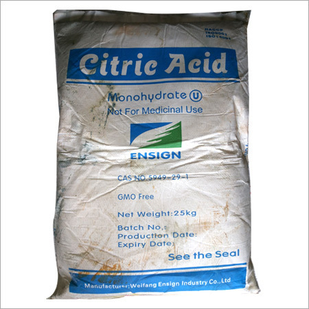 Citric Acid - 5 Kg Crystalline Powder, Cas 77-92-9 | Biodegradable Cleaning Agent, Scale Remover For Water Treatment