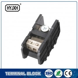 Steel And Nickel Plating (150a)din Rail Type Single Phase One-inlet Multi-outlet Connection Terminal Block For Metering Box