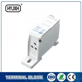 Fj6sf-3 Series Three-inlet Multi-outlet Din Rail Connection Terminal Block(elaborate Type)