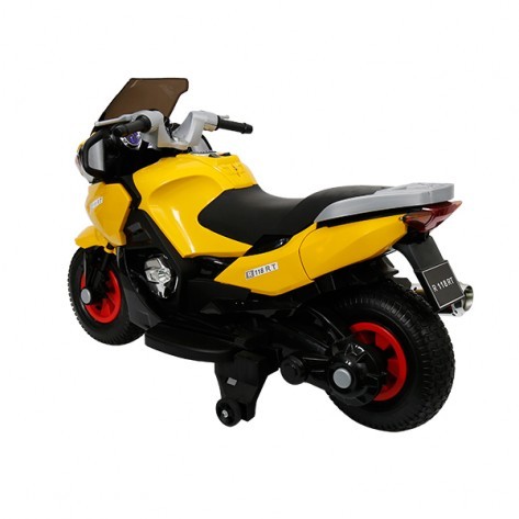 Yellow Charge Kids Electric Motorcycle Hzb118