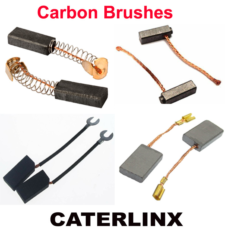 Carbon Brush - Carbon Material, Customizable Dimensions, 80-120v Dc Motor Application | Customizable Lead Length, Good Conductivity, Low Noise, Long Life, Stable Run