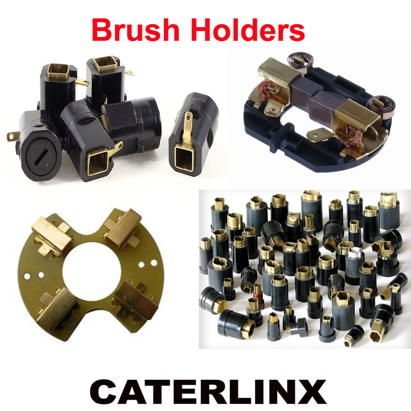 Carbon Brush - Carbon Material, Customizable Dimensions, 80-120v Dc Motor Application | Customizable Lead Length, Good Conductivity, Low Noise, Long Life, Stable Run
