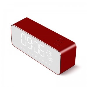 Metal Case Usb Radio/alarm Clock Bluetooth Speakers Dimension(l*w*h): 174*60*67mm Millimeter (Mm)