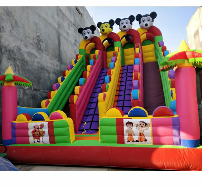 Inflatable Sliding Face In 3 Door