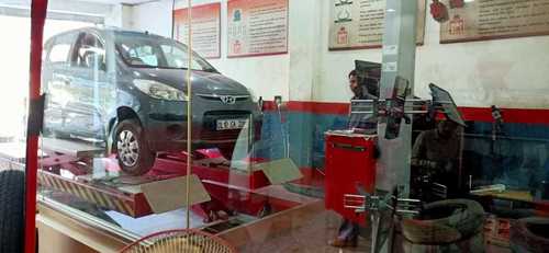 टायर एलाइनमेंट