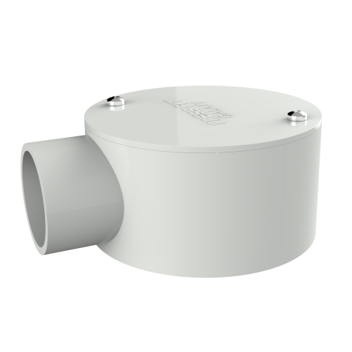 Pressfit Electrical Plastic Pvc Junction Boxes - Pvc Material, Size 19 To 25 Mm, Color Ivory, Smooth Surface, Corrosion Resistance, Wire Protection