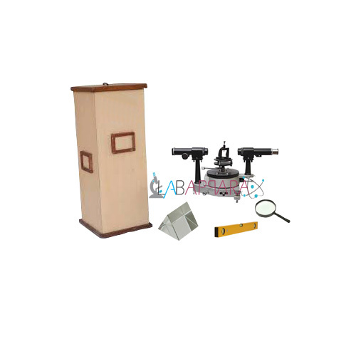 Determination Of Cauchys Constant By Spectrometer Experimental Set Up Labappara