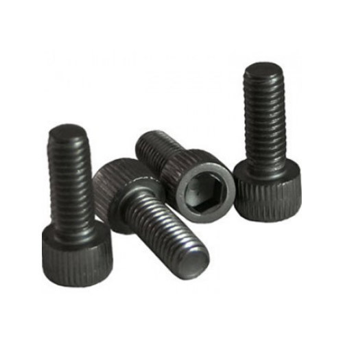 Allen Bolt - Din 912/iso 4762, Grade 12.9/8.8/10.9, Black Powder Coated, Round Head, Industrial Use, Available In Various Sizes