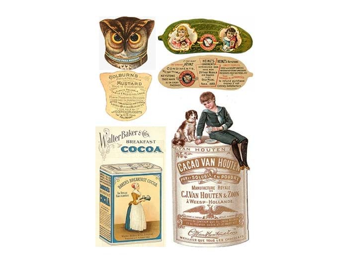 Any Customize Shape Kraft Brown Labels