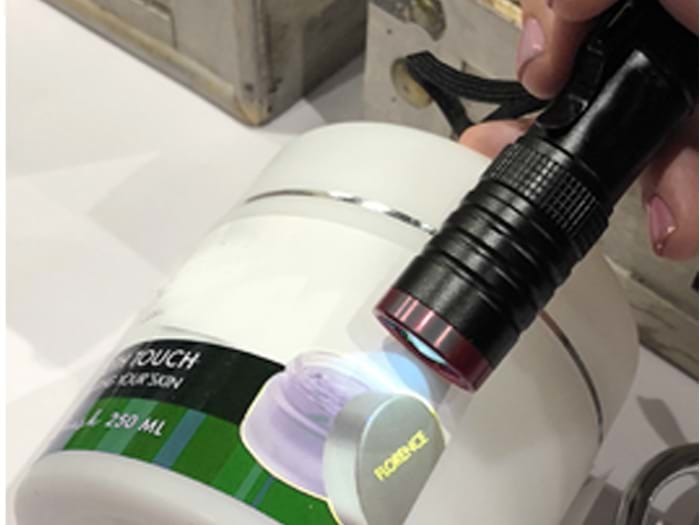 Invisible Ink Labels