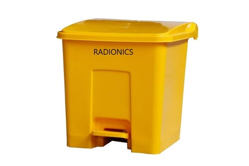 Dust Bins With Foot Operation Inj 10 To 90 Litres - Hdpe Material, Sizes 10-90 Litres, Color Options: Green, Red, Blue, Yellow, Black, White | Waste Collection & Segregation Solutions