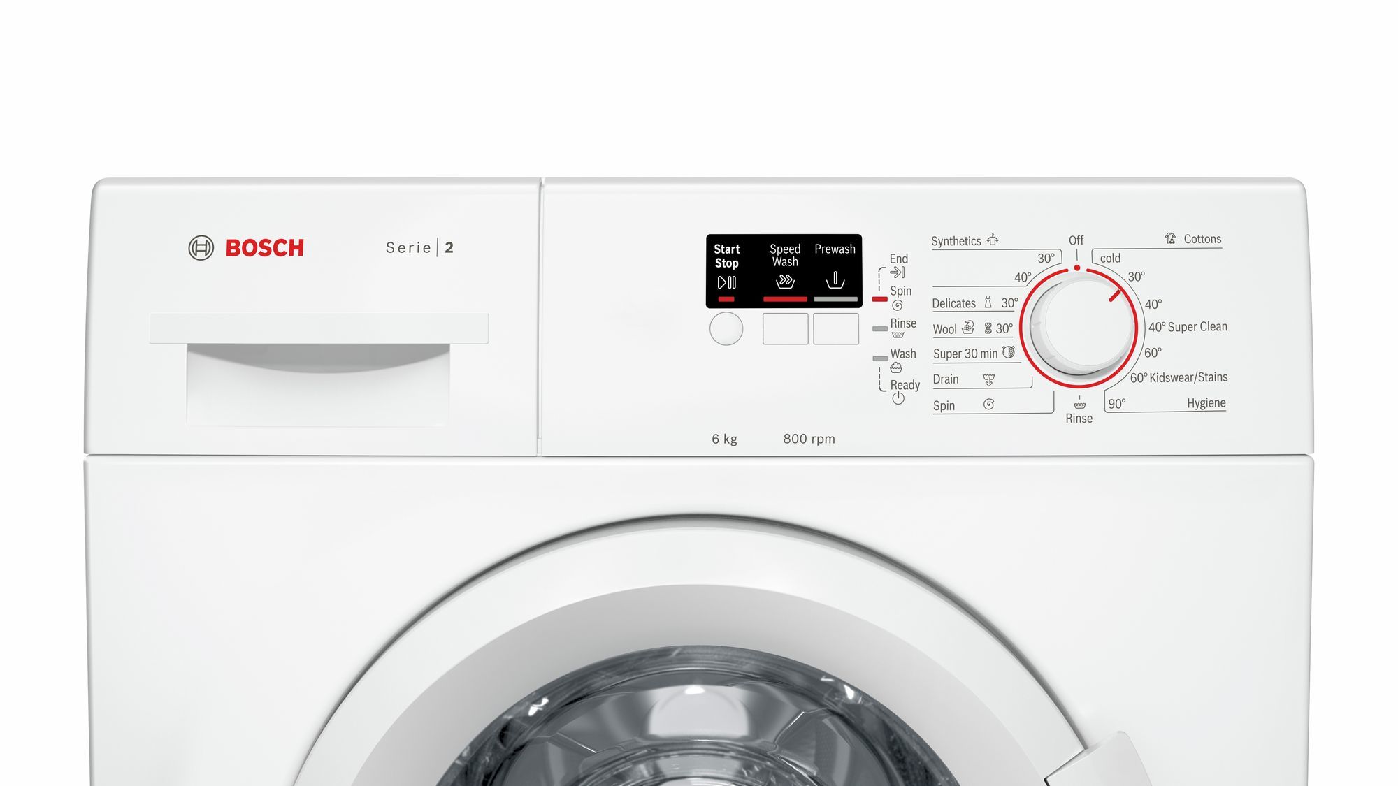 White 6 Kg Bosch Washing Machine