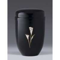 Black Manufacturer Metal Cremation Urns
