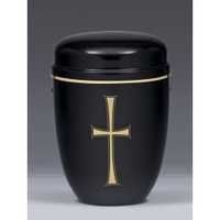Black Manufacturer Metal Cremation Urns