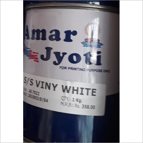 विनील व्हाइट एसएस विनीशीन स्क्रीन प्रिंटिंग इंक